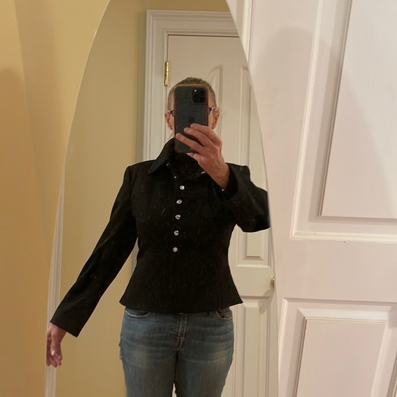 Vertigo Paris 🔥sale🔥black jacket made in France 🇫🇷 - Picture 1 of 7